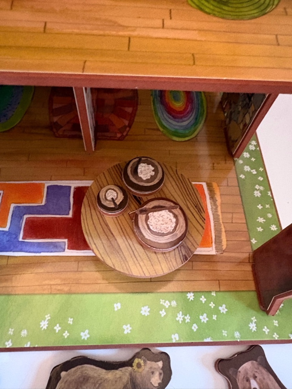Goldilocks and the three bears play set - Picture 3 of 5